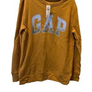 GAP Golden Yellow Logo Sweatshirt